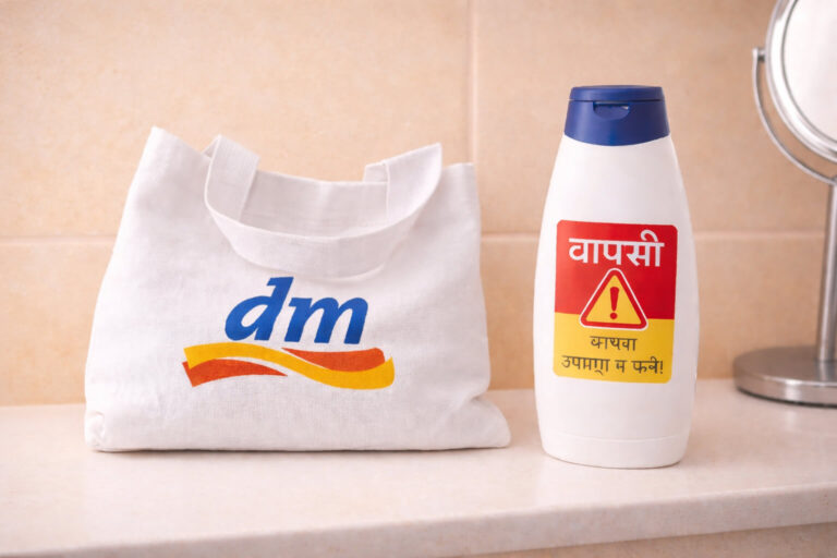 Duschgel Rückruf bei dm